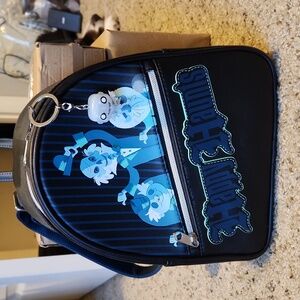Haunted mansion loungfly with keychain